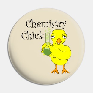 Chemistry Chick Text Pin