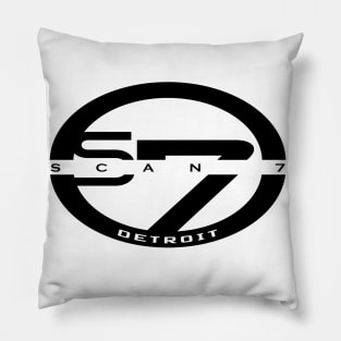 Scan 7 - Logo Classic (black) Pillow