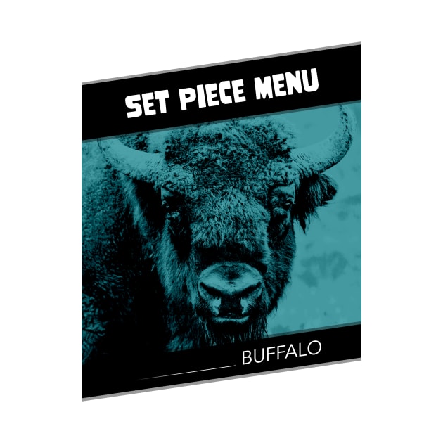 SPM Buffalo Bison Blue by Set Piece Menu Podcast