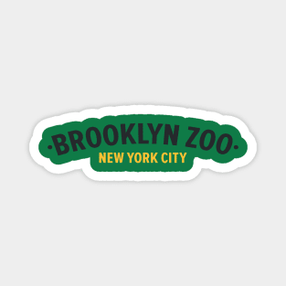 New York Brooklyn, Brooklyn Zoo, Brooklyn Logo, Crooklyn Magnet