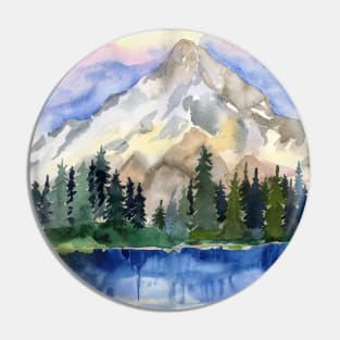 Mountain landscape Pin