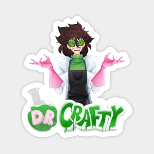 Dr Crafty Vtuber shirt - 3 Magnet