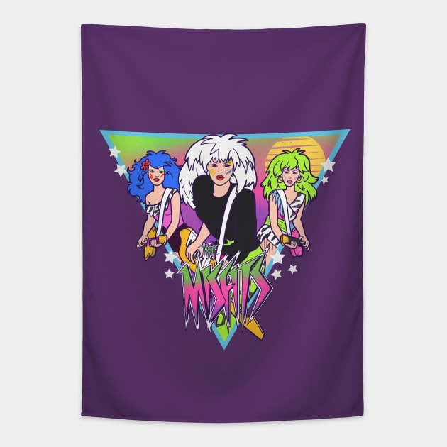 Jem's rivals The Misfits Tapestry by Sketchy