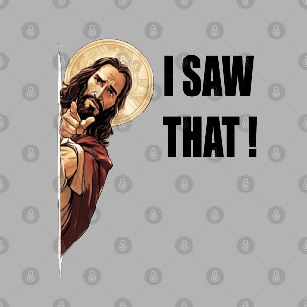 Jesus Meme - Tee by Buff Geeks Art