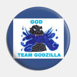 Team Godzilla Pin