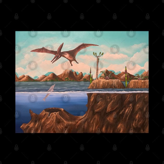 Pteranodon Pond by J&S mason