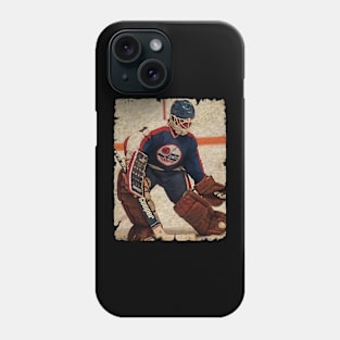 Brian Hayward, 1983 in Winnipeg Jets (165 GP) Phone Case