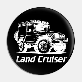 FJ40 Land Cruiser Tee, FJ40 T Shirt, FJ40 Gift For Off roads Car lover Pin