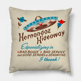 Hernandoz.Hideaway Pillow