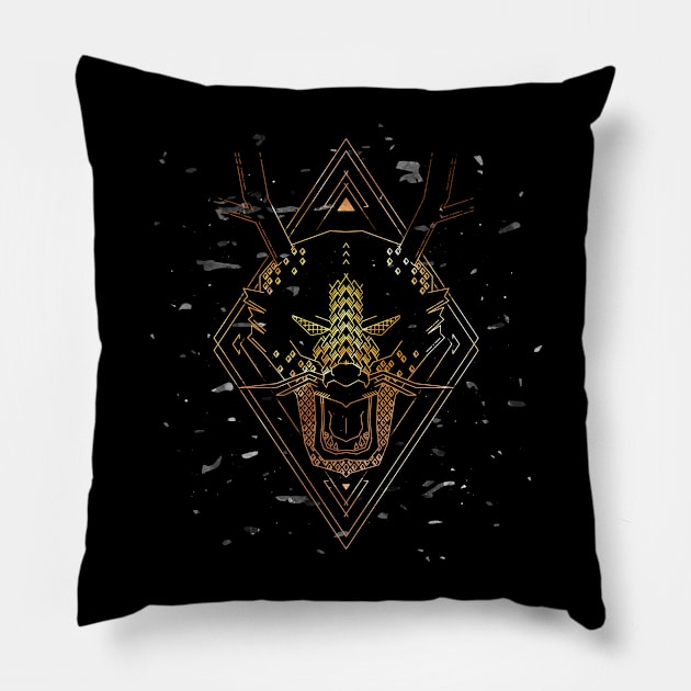 Dragon God Pillow by Pyier