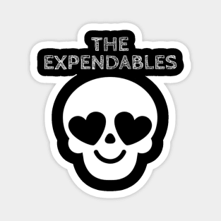 The Expendables / Skull Love Style Magnet