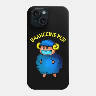 Sad Sheep Looking For Vaccine Phone Case