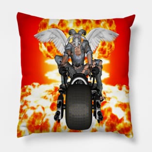 Biker of the Apocalypse-Conquest Pillow