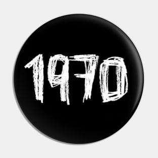 1970 Birthday, Birth Year 1970, Born in 1970 Pin