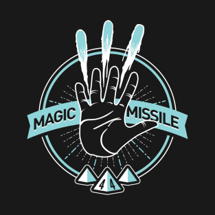 D&D Spell Magic Missile T-Shirt