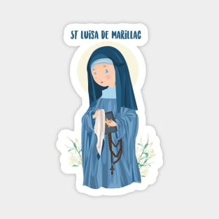 Santa Luisa de Marillac Magnet