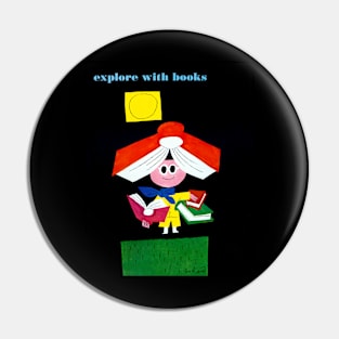 Explore With Books! Paul Rand Pin