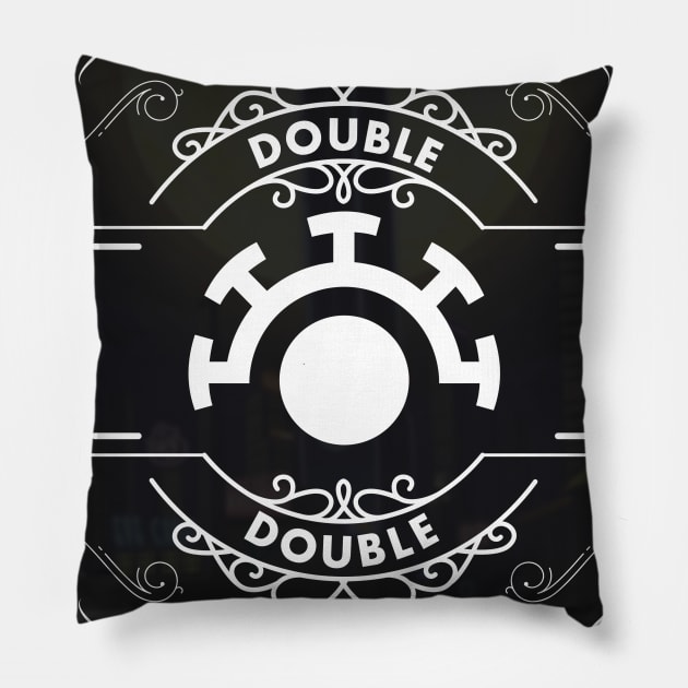 DOUBLE Pillow by Gantahat62 Productions