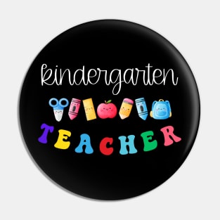 Kindergarten Teacher Shirt Pin