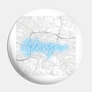 Glasgow neon design Pin