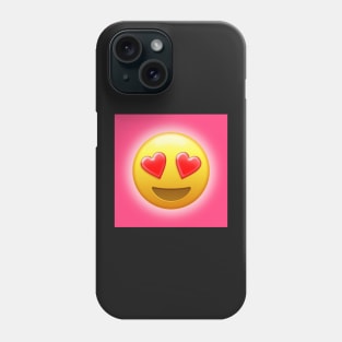 Smiling Face with Heart-Eyes Emoji | Pop Art Phone Case