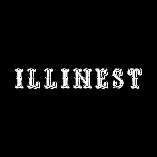 Illinest Some Old BS White by Fresh Fly Threads