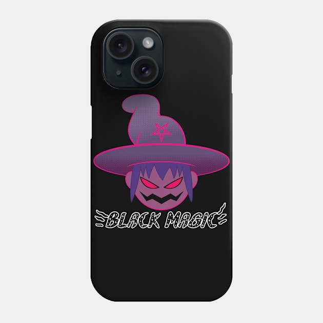 Evil Clancy Black Magic Phone Case by Creative Style