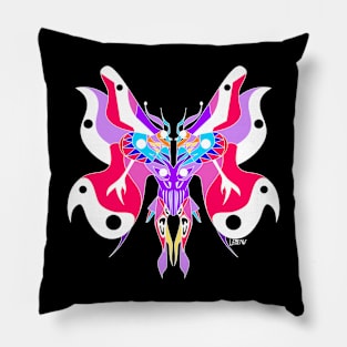 the kaiju cryptid mothman ecopop art works Pillow