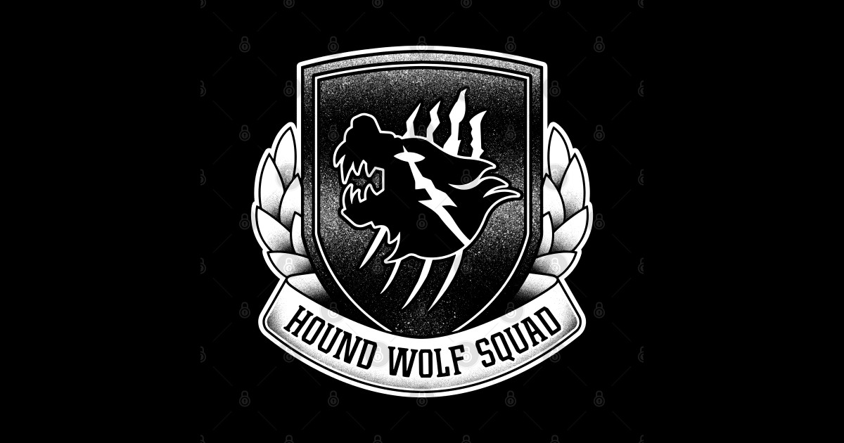 Hound Wolf Squad Emblem Resident Evil Sticker TeePublic hound-wolf-squad-emblem-resident-evil-sticker-teepublic