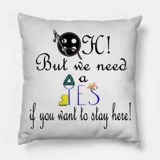 Coraline Other Mother Quote Pillow