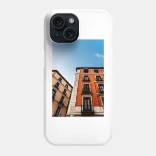 Old Buildings in Madrid Phone Case