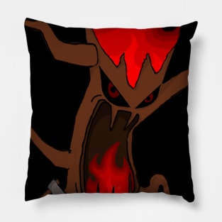 TwiggyTheTree Burning Tree Logo Pillow