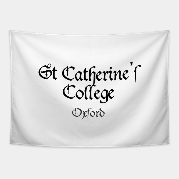 Oxford St Catherine's College Medieval University Tapestry by RetroGeek
