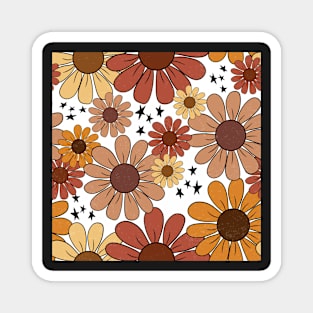 Fall Flowers Magnet