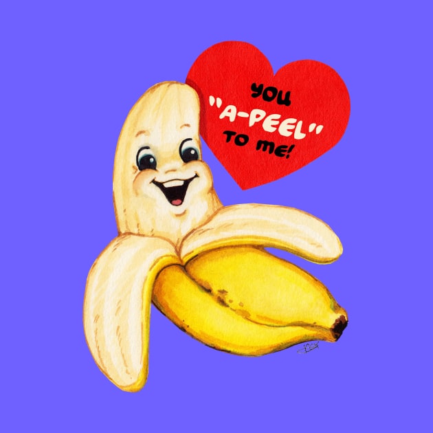 Valentine Banana by KellyGilleran