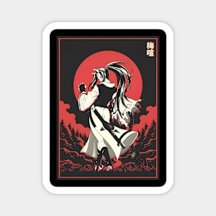 Red baikenx japan Magnet