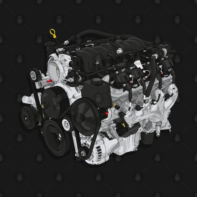 LS1 V8 engine by ArtyMotive