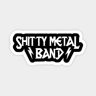 Shitty Metal Band Parody Rock Magnet