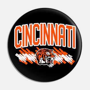 Cincinnati Football Scribble Pin