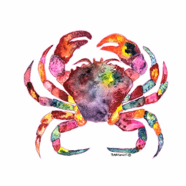 Crab by Dave Bartholet Wildlife Art