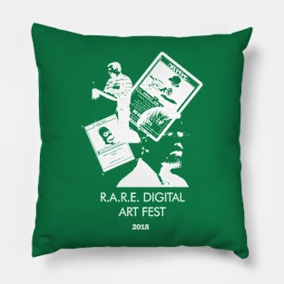 R.A.R.E. DIGITAL ART FEST T-SHIRT Pillow