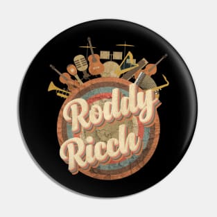 Music Tour Vintage Retro Style // Roddy Ricch Pin