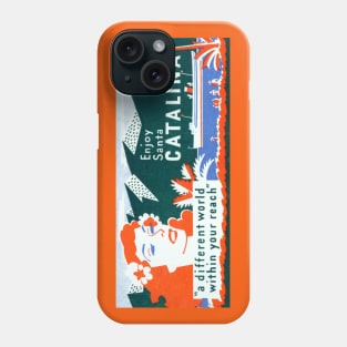 1940s Santa Catalina Island Phone Case