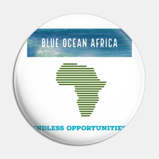 Blue Ocean Africa Pin