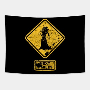 Road Sign Tapestry