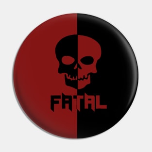 Lethal Skull Pin