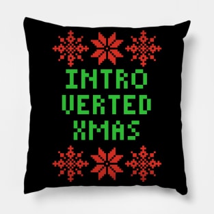 Introverted XMAS Pillow