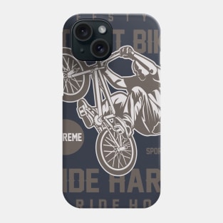 Vector Illustration of Street Bike. Phone Case