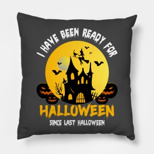 I have been ready for halloween since last Halloween Pillow