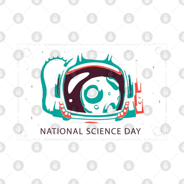 Science Day Astronaut by Mako Design 